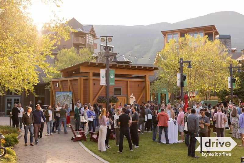 Crowd gathered outdoors at Drive 2026