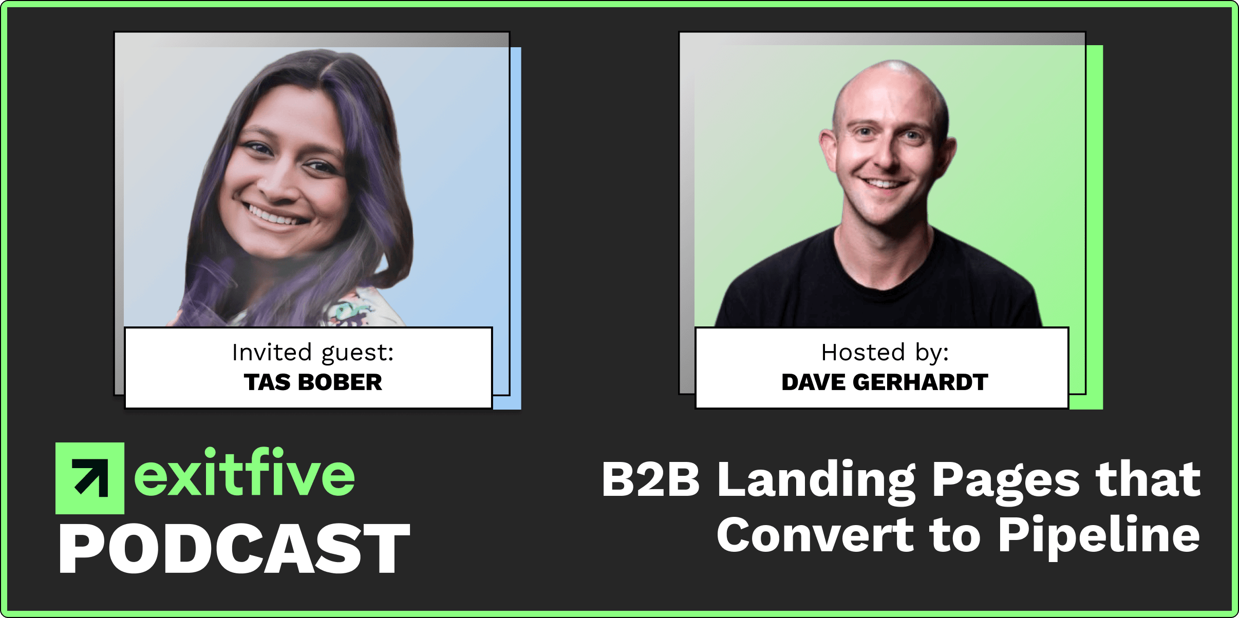 Content | B2B Landing Pages that Convert to Pipeline (and How You Should Actually Be Using Attribution) with Tas Bober