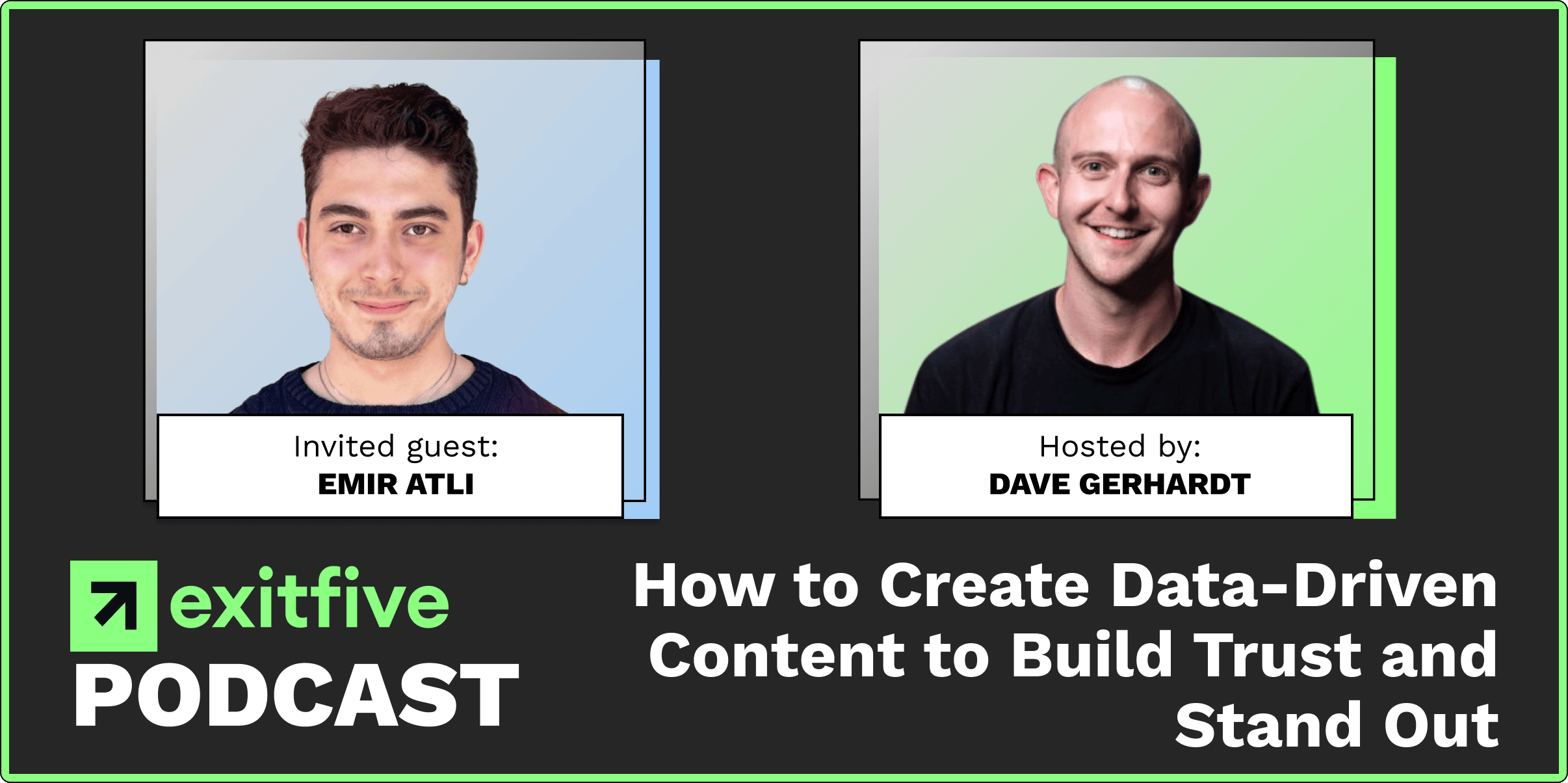 Strategy | How to Create Data-Driven Content to Build Trust and Stand Out with Emir Atli of HockeyStack