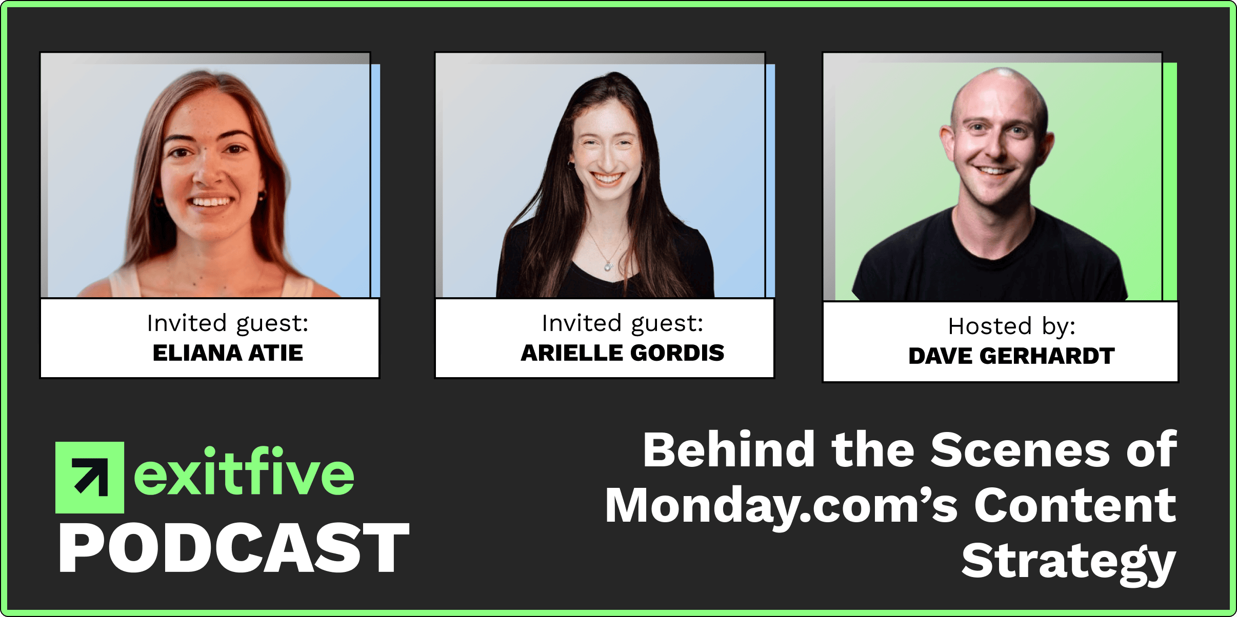 Content Strategy | Behind the Scenes of Monday.com’s Content Strategy with Eliana Atia and Arielle Gordis