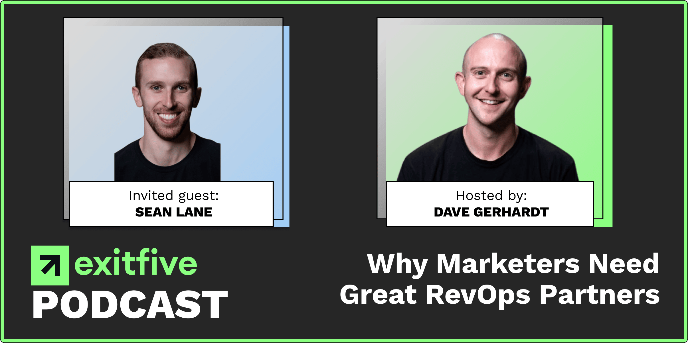 Growth | Why Marketers Need Great RevOps Partners with Sean Lane, Founding Partner at BeaconGTM and RevOps Expert