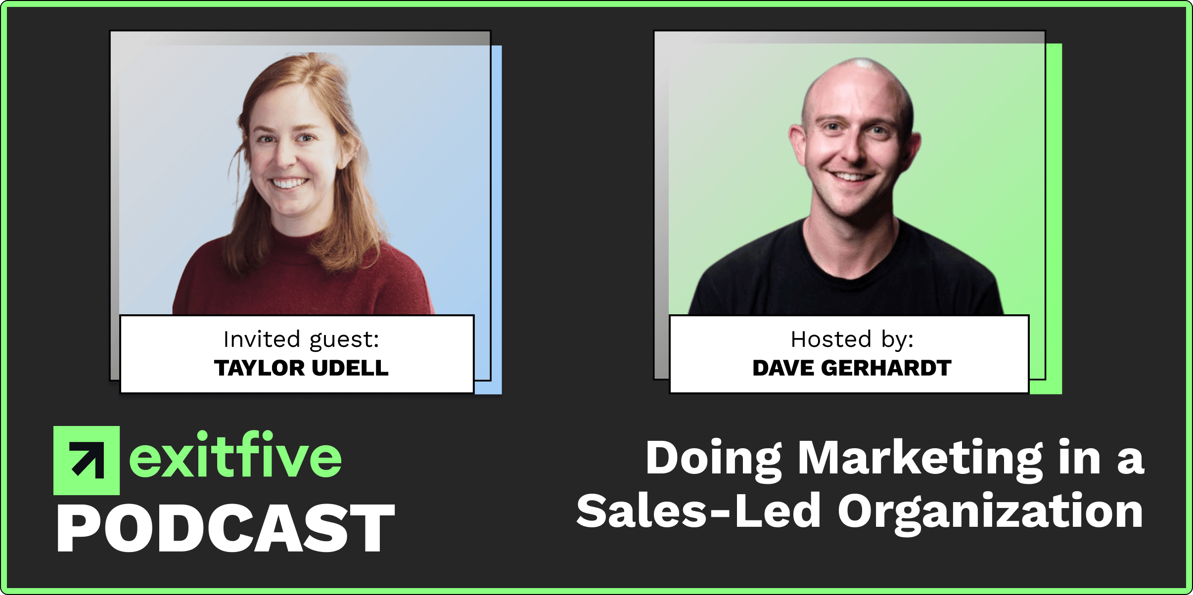 Strategy | Doing Marketing in a Sales-Led Organization with Taylor Udell, Head of Growth at Champify